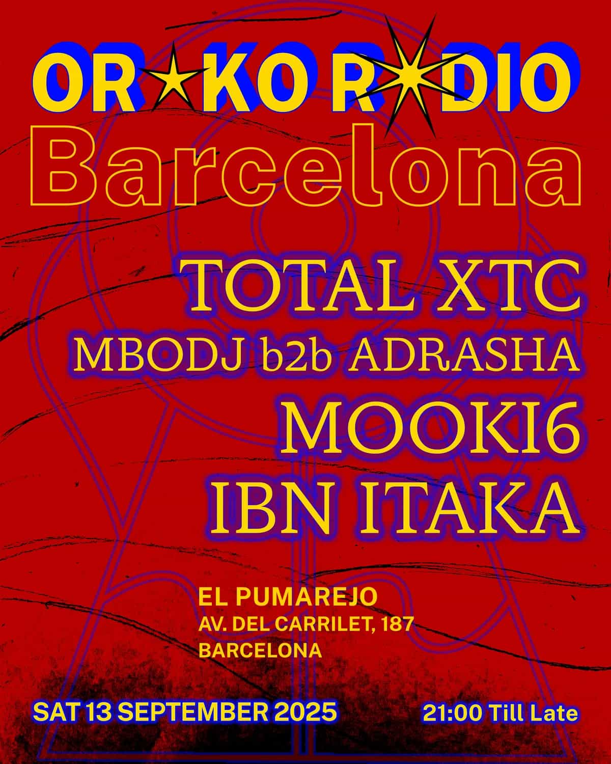 OROKO RADIO @ EL PUMAREJO, BARCELONA