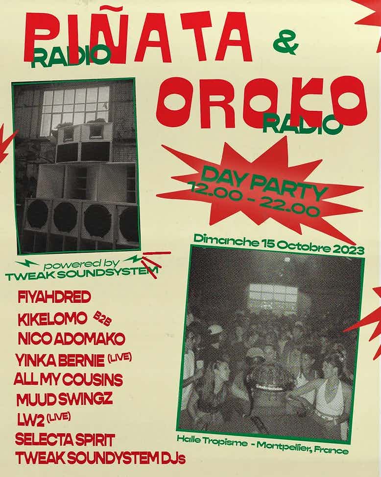 Pinata Radio & Oroko Radio: Bienalle Day Party